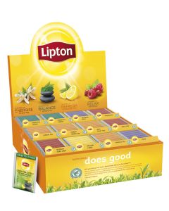 Lipton tee Kahvilapakkaus 12 erimakua (12x15 pussia)