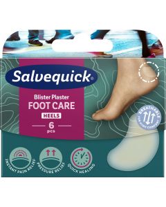 Salvequick Medium Foot Care rakkolaastari 6kpl