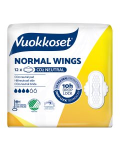 Vuokkoset® Normal Wings ohutside 12kpl