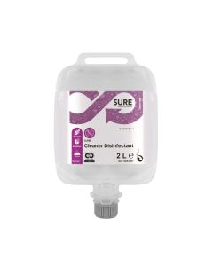 SURE Cleaner Disinfectant Divermite desinfioiva puhdistusaine 3x2L