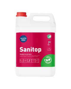 Kiilto Pro Sanitop hajustamaton 5L puhdistusaine saostumien poistoon