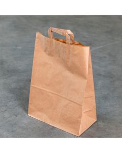 Paperikassi ruskea 32x17x45cm 200kpl