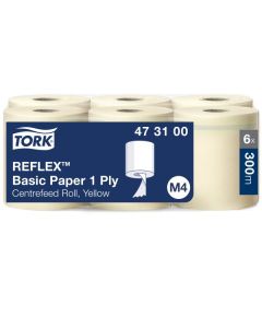 Tork M4 Reflex vetopyyhe 1-krs keltainen 300M x 6rll