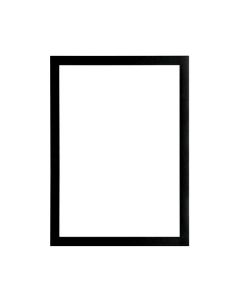 Infokehys A4 magneettireunoilla musta