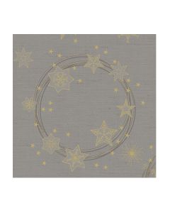 Dunisoft®-lautasliina Star Shine Granite Grey 40x40cm 1/4 60kpl 