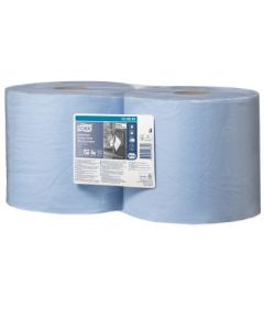 Tork W1/W2 440 teollisuuspaperi 3-krs sininen 23,5cm/119m x 2rll