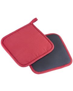 Patalappupari 20x20cm neopreeni/puuvilla punainen