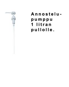 Annostelupumppu 1ml Kiilto (1L) litran pulloon