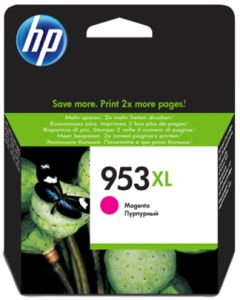 HP 953XL (F6U17AE) magenta mustepatruuna 20ml