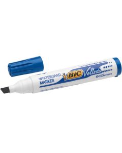 BIC valkotaulukynä 3,7-5,5mm sininen viistokärki