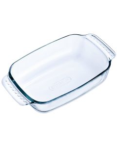 Pyrex Lasinen Uunivuoka 39x25cm suorakaide 4L