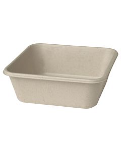 Duni Classic bagassirasia 155x155mm 900ml  1-lokero ruskea 360kpl
