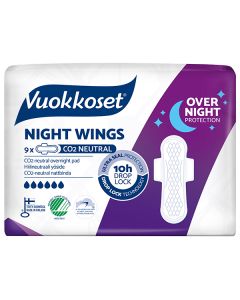 Vuokkoset® Night Wings ohutside 9kpl