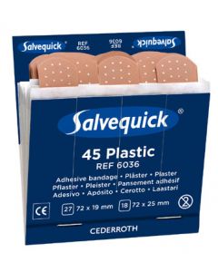 Salvequick muovilaastari 6x45kpl