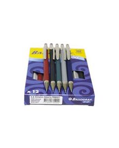 Ballograf Rondo lyijyt&auml;ytekyn&auml; 0,5mm v&auml;rilajitelma