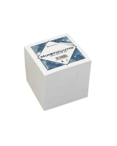 Muistikuutio 10x10x10cm valkoinen