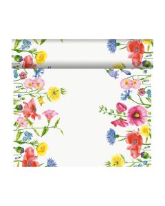 Bio Dunicel® poikkiliina Flowy Meadow 0,4x24m