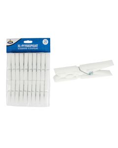 Aino isot Pyykkipojat valkoinen 20kpl