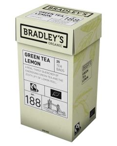 Bradley's Green Tea Lemon vihreä luomu tee 4x25pss