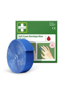 Cederroth Soft laastari Sininen 3 cm x 4,5 m