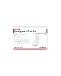 Leukoplast soft white kangaslaastari19x72mm 100kpl