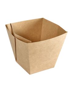 Duni Viking® Cube korkea rasia ruskea kartonki/PE 820 ml 300kpl