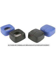 Vileda Iris Heilurikansi kulmikas musta