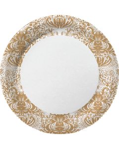 Vallila Mandariini Gold kartonkilautanen kuviollinen 22cm 160kpl