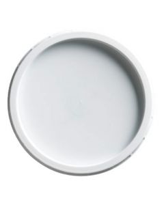 Kansi pyöreä 95mm valkoinen (230ml purkkiin) 120kpl