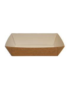 Grillirasia ruskea kartonki 150x210x48mm 950ml 250kpl