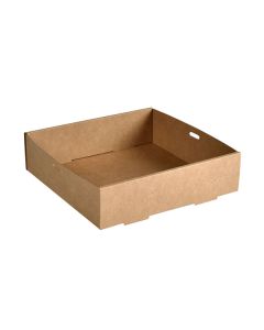 Duni Glance rasia 3000ml ruskea kartonki 225x225x60mm 100kpl