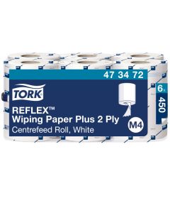 Tork M4 Reflex Plus vetopyyhe 2-krs valkoinen 151m x 6rll