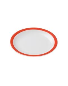 Lubiana Candy lautanen 17cm koralli raita 12kpl